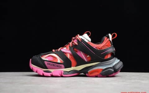 Balenciaga Sneaker Tess s.Gomma MAILLE WHITE/ORANGE 黑粉红 巴黎世家3.0