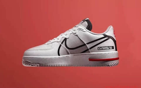 耐克空军2019新款跑鞋 搭载 React 缓震的全新 AF1！脚感升级，本月发售！货号：CD4366-100