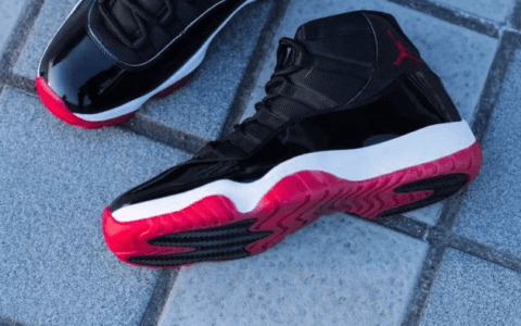 Air Jordan 11 Bred AJ11大魔王开箱 AJ11 元年黑红配色 货号378037-061
