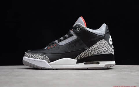 纯原OG版本 Air Jordan 3 Retro OG " Black Cement "  AJ3乔3 黑水泥 AJ黑水泥 货号854262-001