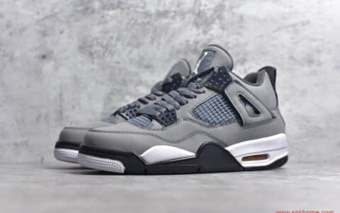 细节鉴赏 纯原AJ4 H12纯原AJ版本  AJ4 Air Jordan 4 Retro "Cool Grey" AJ4酷灰 货号：308497-00