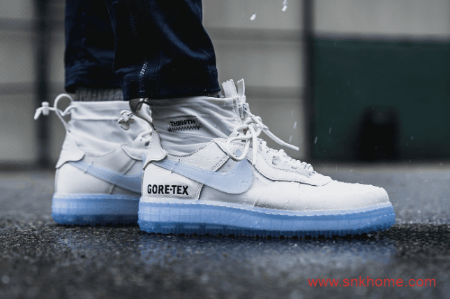 Nike Air Force 1 React QS 耐克空军小白鞋透明底发售信息 货号：CQ8879-100