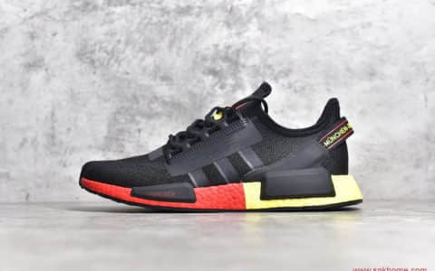Adidas NMD R1 Boost V2 阿迪达斯NMD拼接巴斯夫真爆 货号：FY1161