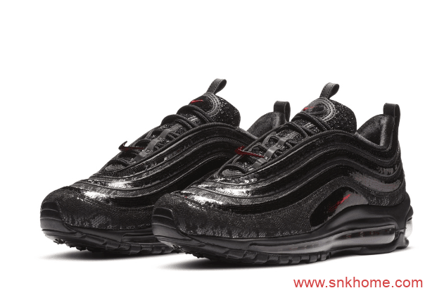 Air Max 97 BLINGBLING 全新MAX97耐克子弹暗黑配色官图