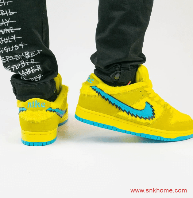 Grateful Dead x Nike Dunk SB “Bears Pack耐克Dunk SB低帮五只小熊板鞋 货号：CJ5378-700