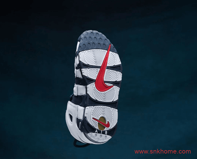 Nike Air More Uptempo “Olympic”  耐克皮蓬大AIR奥运蓝白配色发售日期 货号： 414962-104