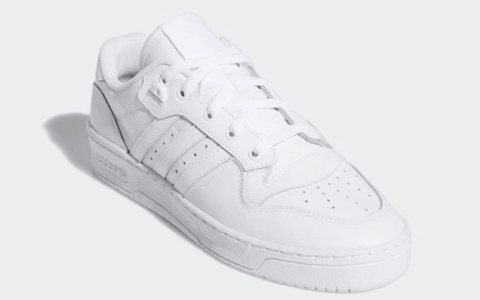 adidas Rivalry Low 阿迪达斯夏季白鞋板鞋 阿迪达斯复古小白鞋登场 货号：EF8729