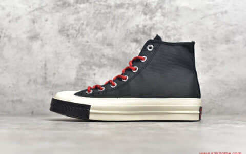 Converse Chuck'70 匡威复刻 张艺兴同款匡威黑色高帮纺织织物 货号：161479C