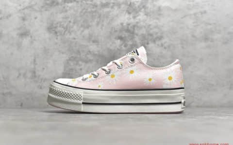 Converse 匡威松糕鞋增高厚底女鞋 匡威1970S增高鞋 货号：568934C