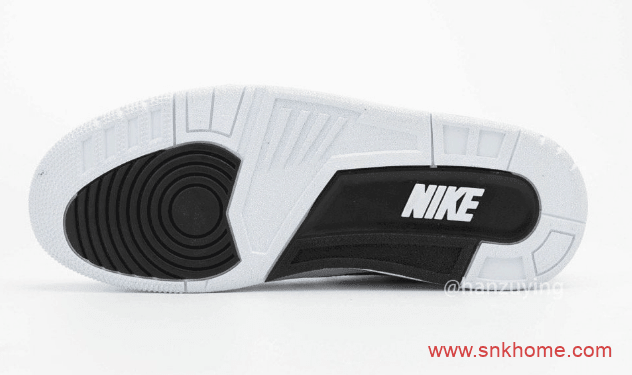 AJ3白黑闪电 Fragment Design x Air Jordan 3  AJ3藤原浩联名发售日期 货号：DA3595-100