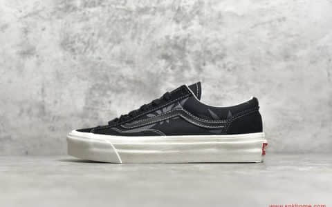 万斯DT纯原版本 权志龙同款万斯 Vans Style 36万斯黑色低帮帆布鞋 万斯小头
