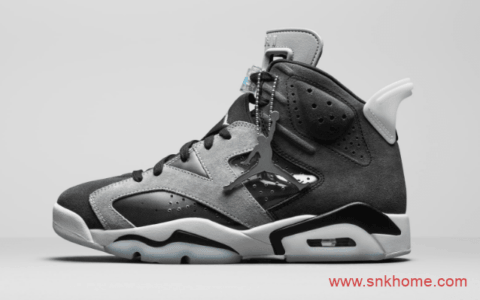 AJ6黑白灰新配色 Air Jordan 6 Retro WMNS发售日期 货号：CK6635-001