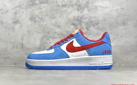 耐克空军白蓝红低帮 Doraemo x Air Force 1耐克空军机器猫联名 货号：DK1288-600