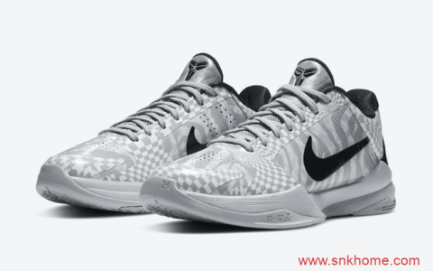 科比五代PE配色上架 Nike Kobe 5 Protro “DeMar DeRozan” PE德罗赞上脚科比球鞋 货号：CD4991-003