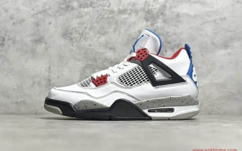 AJ4红蓝鸳鸯 Air Jordan 4 SE “What the” AJ4最高工艺复刻 莆田顶级AJ渠道 货号：CI1184-146