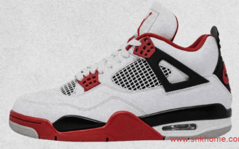 AJ4白红2020复刻要来了 Air Jordan 4 “Fire Red” 经典配色AJ4白红发售日期 货号：DC7770-160
