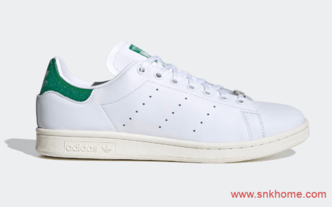 史密斯绿尾碎钻 Swarovski x adidas Stan Smith 阿迪达斯史密斯施华洛世奇联名 货号： FX7482