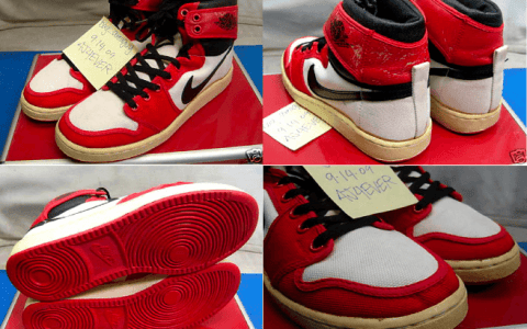 AJ1白蓝高帮帆布鞋 Air Jordan 1 AJKO “Storm Blue” AJ1风暴蓝复古帆布发售日期 货号：DA9089-401