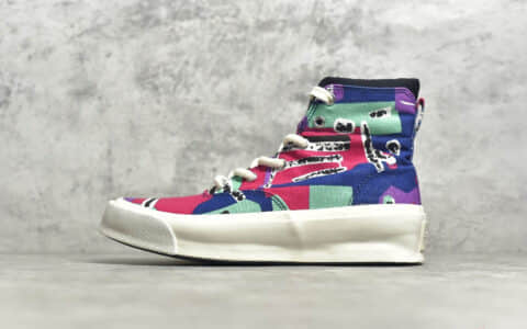 匡威FOG联名涂鸦高帮帆布鞋 Converse x FOG Essentials Skid grop周杰伦欧阳娜娜同款匡威 货号：169888C