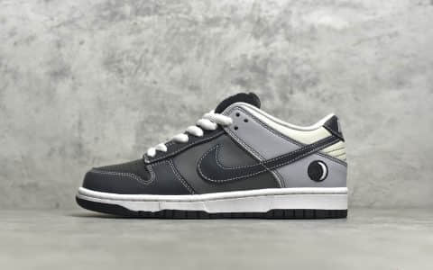 耐克Dunk SB月食 NIKE DUNK SB LOW 耐克Dunk黑灰低帮休闲板鞋 货号：313170-001