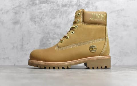 天伯伦金钻大黄靴 Timberland x Jimmy choo 联名金钻 正品天伯伦马丁靴施华洛世奇闪钻