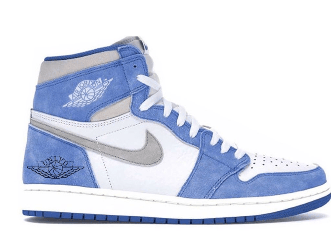 AJ1薄荷糖高帮实物图曝光 Air Jordan 1 High OG “Hyper Royal” 全新AJ1高帮新配色发售 货号：555088-402