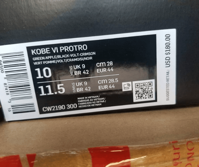 耐克科比6代签名绿色球鞋 Nike Kobe 6 Protro 科比战靴最新实物图 货号：CW2190-300