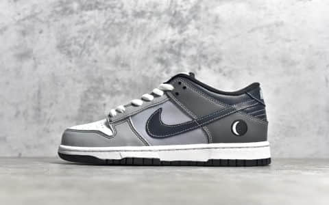 耐克Dunk SB月食白月亮低帮 NIKE DUNK SB LOW 纯原版本耐克Dunk灰黑低帮板鞋 货号：313170-001