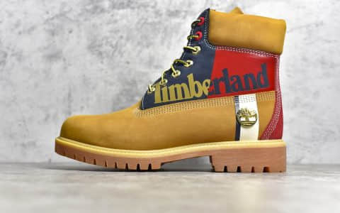 添柏岚拼接色大黄靴 Timbbrland A1URG/V 0A29P6 0A29NW立体印刷Logo 6英寸全能防水