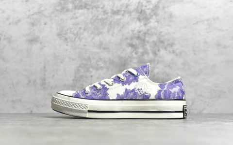 匡威花卉低帮 匡威白色低帮 Converse 2021 1970s 匡威1970S纯原版本 公司级匡威货源