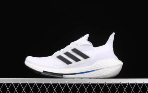 阿迪达斯UB7.0白色跑鞋 adidas Ultra Boost 2021 阿迪达斯2021新款 阿迪达斯BOOST白色跑鞋 货号：FY0837