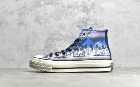 匡威圣诞雪花新款 Converse 1970S 莆田纯原匡威工厂 货号：172135C