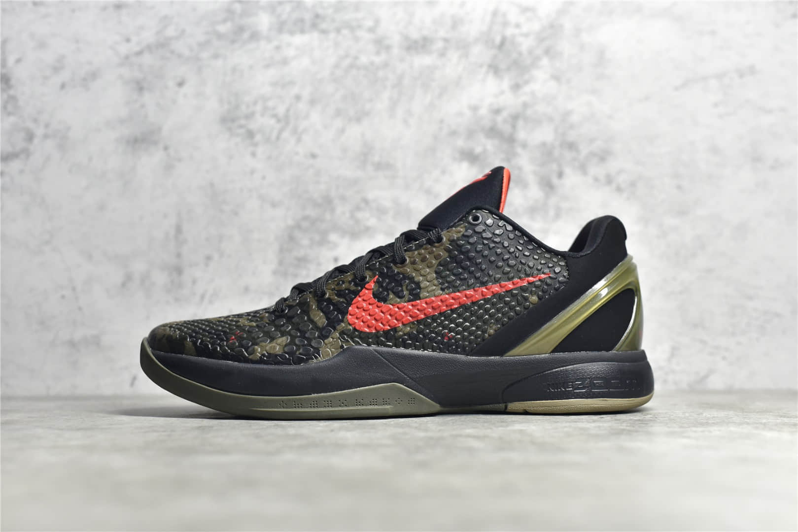 耐克科比6沙漠迷彩实战球鞋 Nike Kobe 6"Italian Camo" 耐克科比球鞋 莆田球鞋复刻 货号：429659-900