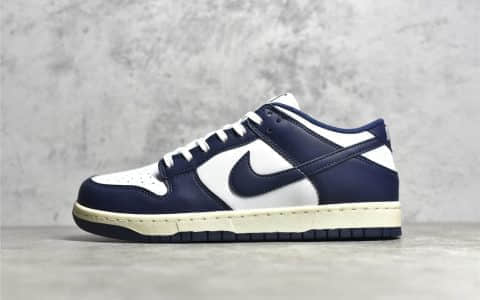 耐克Dunk海军蓝低帮 Nike Dunk Low “Navy Blue” 耐克Dunk白蓝低帮 货号：DD1503-115