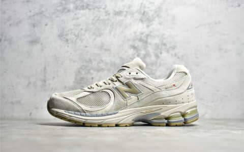 M版本新百伦2002R BG联名款 BG x New Balance 2002R 新百伦米灰色麂皮板鞋 货号：ML2002R3