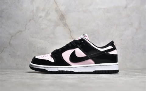 耐克Dunk黑粉低帮 Nike Dunk Low “Pink Black” 耐克Dunk漆皮 货号：DJ9955-600