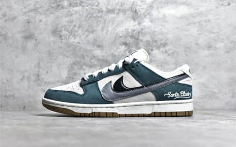H12版本耐克Dunk圣诞老人涂鸦低帮板鞋 Nike Dunk Low SE “85” 耐克Dunk双勾低帮板鞋 货号：DO9457 109