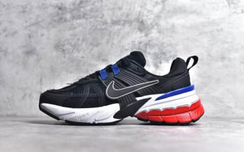 耐克V2K黑色跑鞋 Nike V2K Runtekk 耐克减震防滑复古低帮跑步鞋耐克货号：FD0736-106