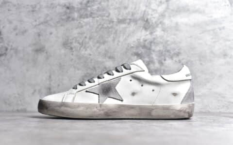GGDB白色小脏鞋Golden Goose Super-Star正品GGDB小脏鞋复刻GGDB小白鞋 GGDB羊皮白鞋