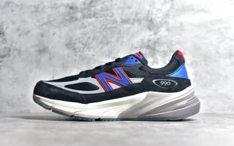 新百伦990黑蓝纯原版本New Balance 990 NB990新百伦NB990黑色新百伦990工厂NB990复古跑鞋货号U990KR6