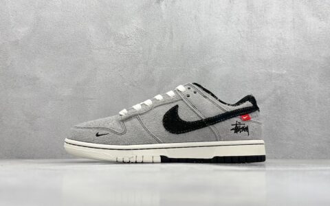 耐克Dunk斯图西联名板鞋Nike SB Dunk Low x Stussy耐克翻毛低帮板鞋货号MM1089-027